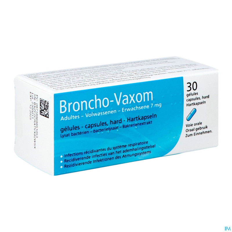 Broncho-vaxom adulte 7mg orifarm caps dur 30 pip