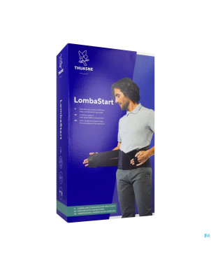 Ceinture lombastart h 21cm noir t2