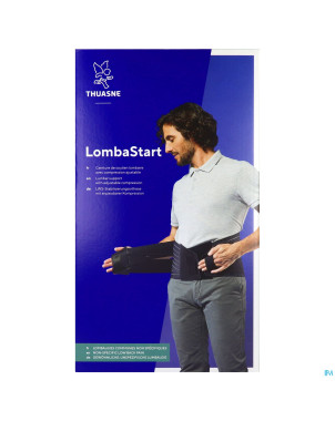 Ceinture lombastart h 21cm noir t2