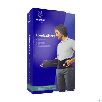 Ceinture lombastart h 21cm noir t4