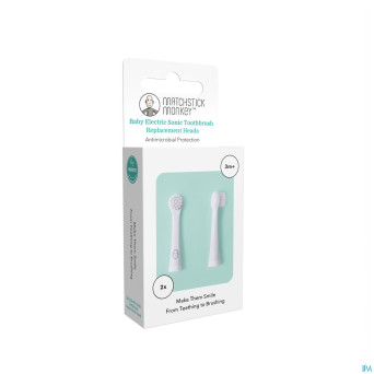 Matchstick monkey tete sonic brosse a dents