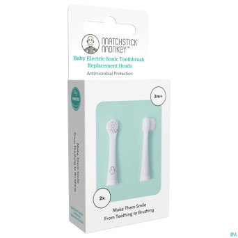 Matchstick monkey tete sonic brosse a dents