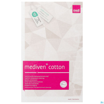 Mediven cotton ccl1 ag/nob-w p.f. noir t5