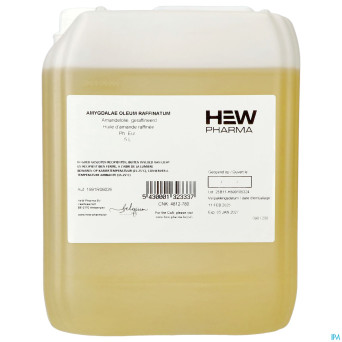 Huile amande douce raffinee 5l hew pharma