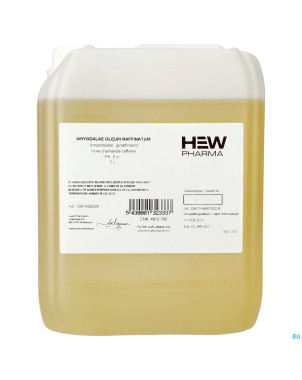 Huile amande douce raffinee 5l hew pharma