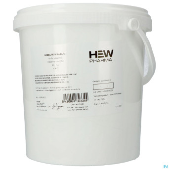Vaseline blanche 5kg hew pharma