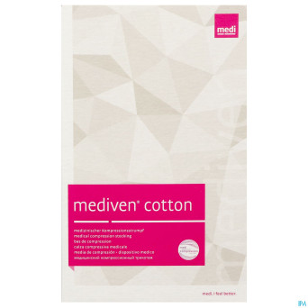 Mediven cotton ccl2 ag/mbs p.f. noir t7