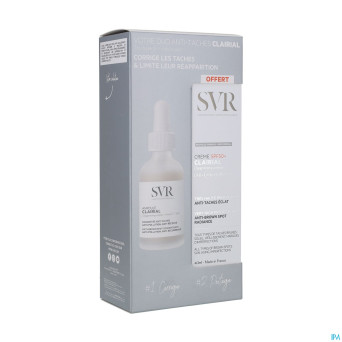 Svr clairial coffret ampoule 30ml+cr spf50+ 40ml
