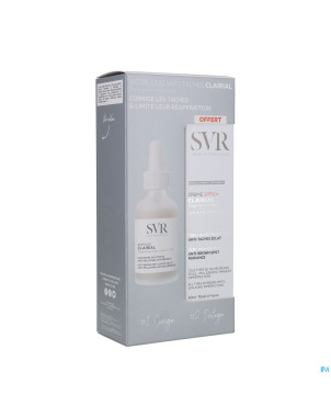 Svr clairial coffret ampoule 30ml+cr spf50+ 40ml