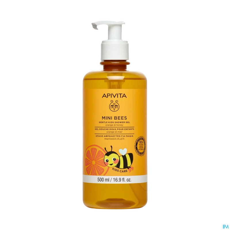 Apivita gentle kids showergel 500ml