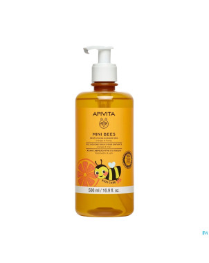 Apivita gentle kids showergel 500ml