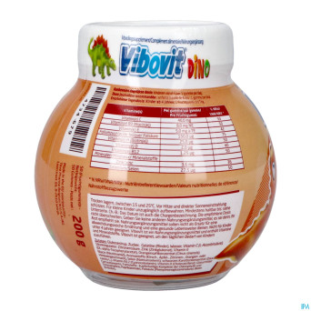 Vibovit junior 4+ dino gommes 50