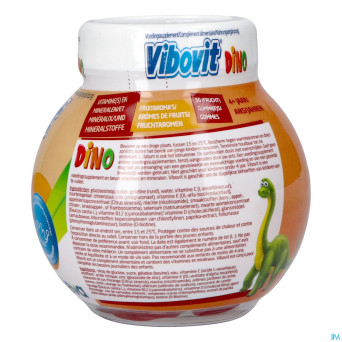 Vibovit junior 4+ dino gommes 50