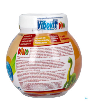 Vibovit junior 4+ dino gommes 50