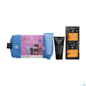 Apivita hydra&freshn.aqua beel.healthy glow 3prod.