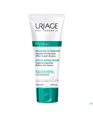 Uriage hyseac masque gommant 100ml