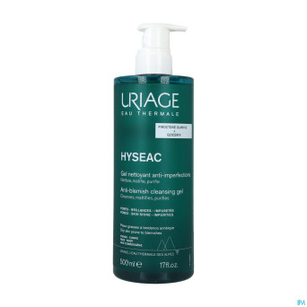 Uriage hyseac gel nettoyant 500ml nf