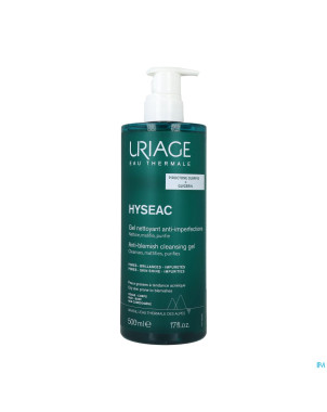 Uriage hyseac gel nettoyant 500ml nf