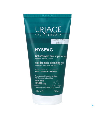 Uriage hyseac gel nettoyant 150ml