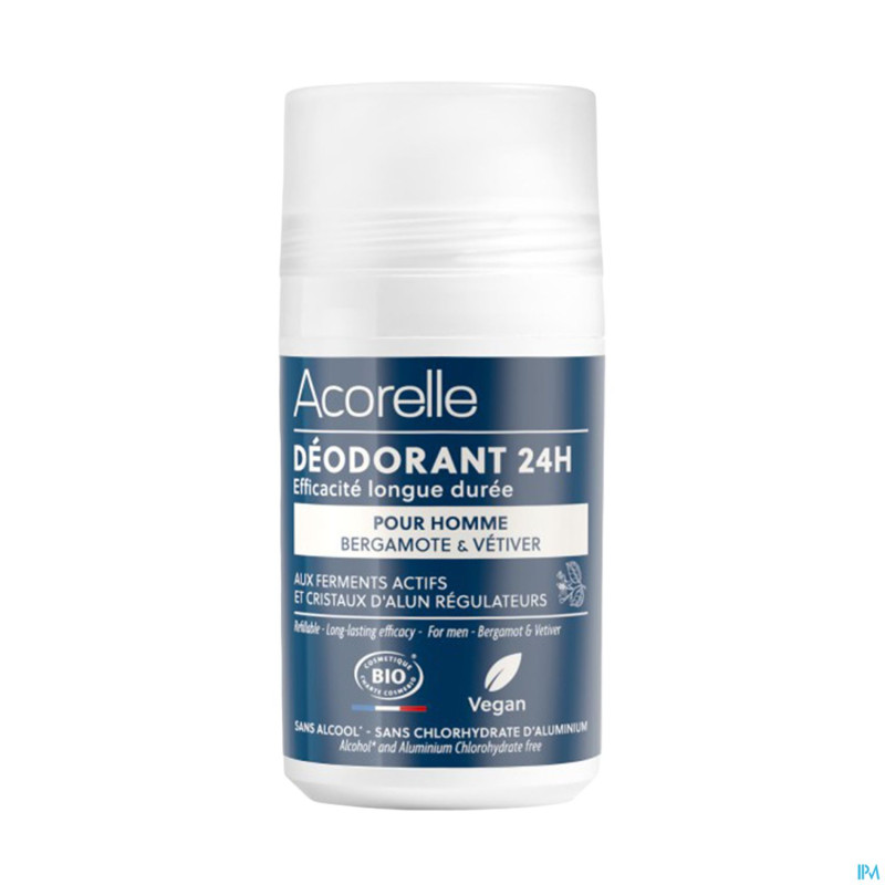 Acorelle deo homme efficacite longue duree 50ml