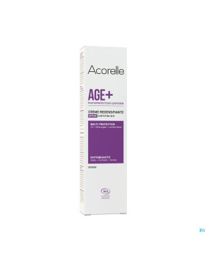 Acorelle cr redensifiante visage age+ spf20  40ml