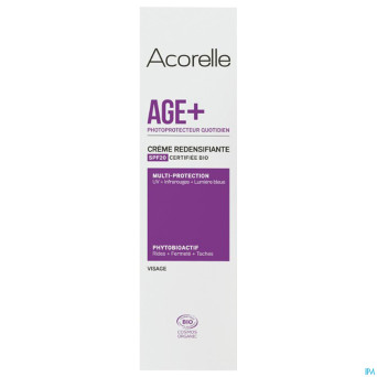 Acorelle cr redensifiante visage age+ spf20  40ml