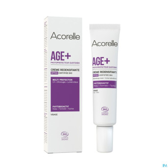 Acorelle cr redensifiante visage age+ spf20  40ml