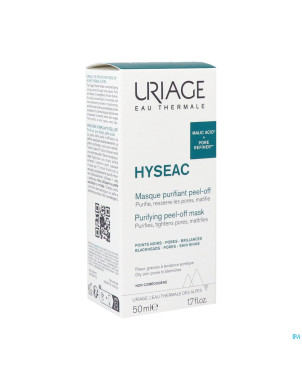 Uriage hyseac masque peel-off 50ml