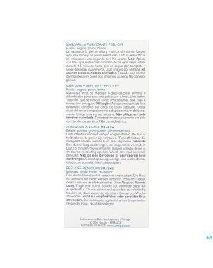 Uriage hyseac masque peel-off 50ml