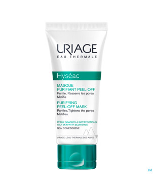 Uriage hyseac masque peel-off 50ml