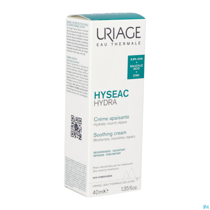 Hyseac hydra creme apaisante 40ml