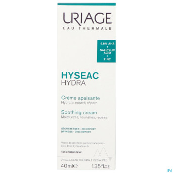 Hyseac hydra creme apaisante 40ml