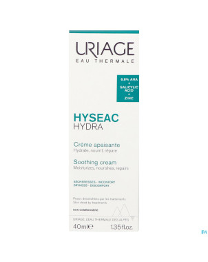 Hyseac hydra creme apaisante 40ml
