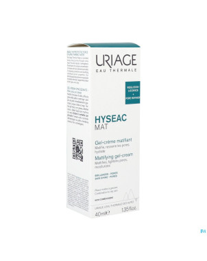 Hyseac gel-creme matifiant 40ml