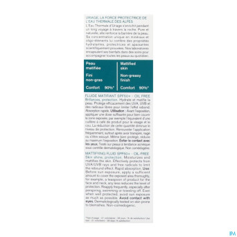 Hyseac fluide matifiant spf50+ 50ml