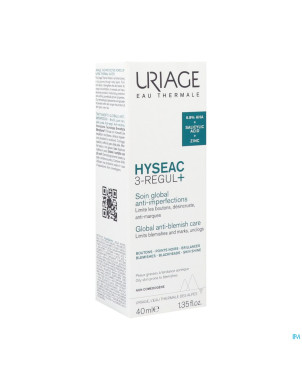 Hyseac 3-regul+soin global a/imperfections 40ml