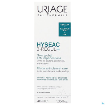 Hyseac 3-regul+soin global a/imperfections 40ml