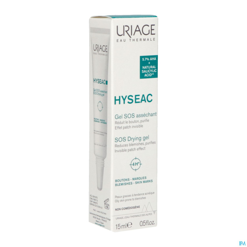 Hyseac gel sos assechant 15ml