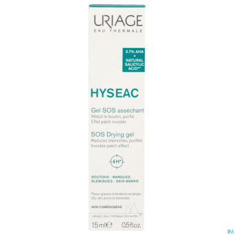 Hyseac gel sos assechant 15ml