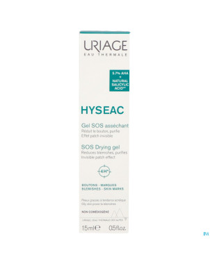 Hyseac gel sos assechant 15ml
