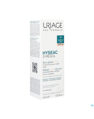 Uriage hyseac 3regul soin global teinte spf30 40ml