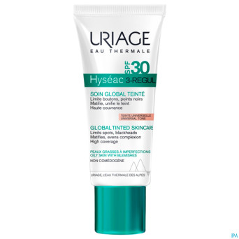 Uriage hyseac 3regul soin global teinte spf30 40ml