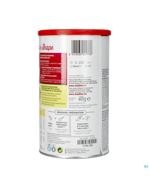Modifast protein shape vanilla pudding 405g