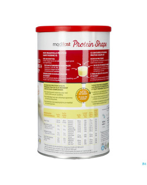 Modifast protein shape vanilla pudding 405g