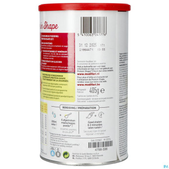 Modifast protein shape vanilla pudding 405g