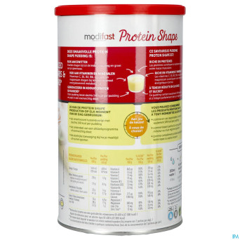 Modifast protein shape vanilla pudding 405g