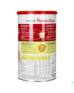 Modifast protein shape vanilla pudding 405g