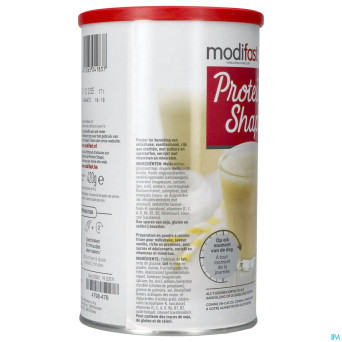 Modifast protein shape vanilla milkshake 420g