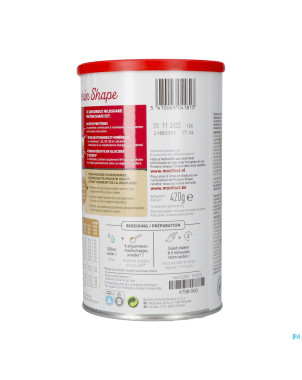 Modifast protein shape cappuccino milkshake 420g