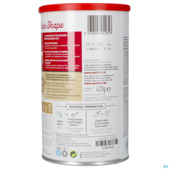 Modifast protein shape cappuccino milkshake 420g